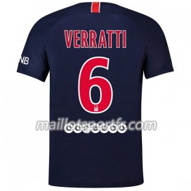 Maillot de Foot Paris Saint-Germain Verratti 6 Domicile 2018/19